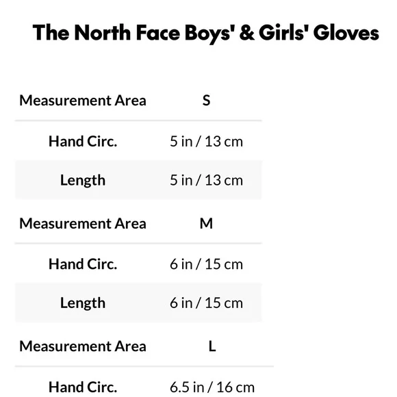 The North Face gloves for kids - Picture 5 of 5